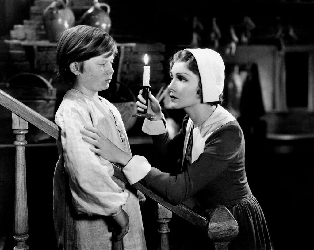 Claudette Colbert and Benny Bartlett in Maid of Salem (1937) | www.vintoz.com