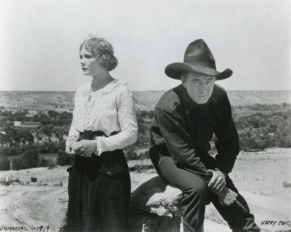 Harry Carey and Winifred Westover in Marked Men (1919) | www.vintoz.com