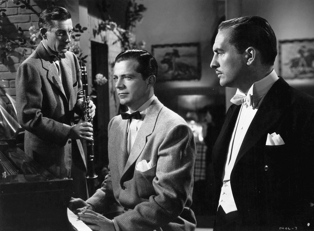 Dana Andrews, Hoagy Carmichael and Donald Curtis in Night Song (1947) | www.vintoz.com
