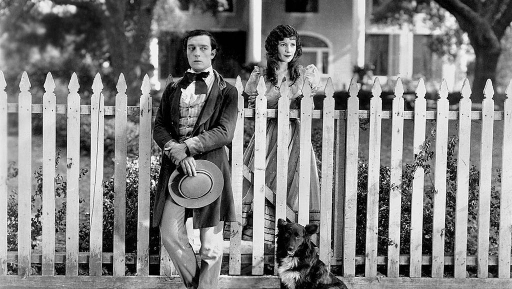 Buster Keaton and Natalie Talmadge in Our Hospitality (1923) | www.vintoz.com