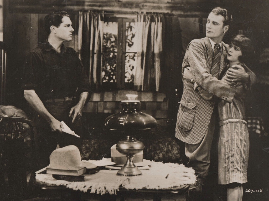 John Bowers, Alan Brooks and Marguerite De La Motte in Pals in Paradise (1926) | www.vintoz.com