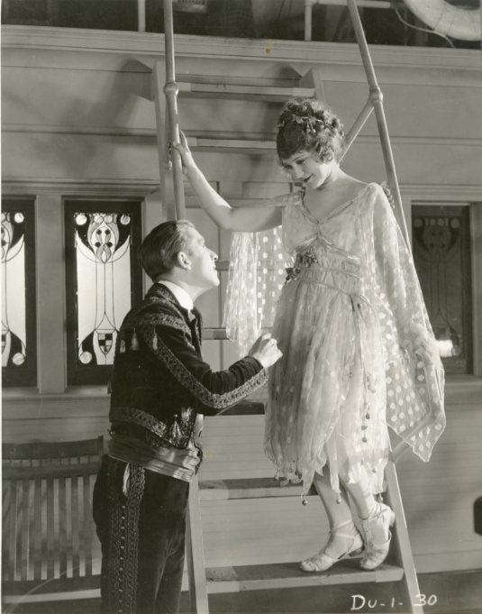 Louise Lovely and William Scott in Partners of Fate (1921) | www.vintoz.com