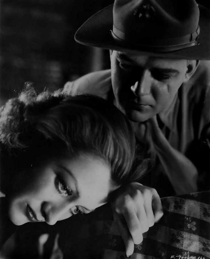 Joan Crawford and William Gargan in Rain (1932) | www.vintoz.com