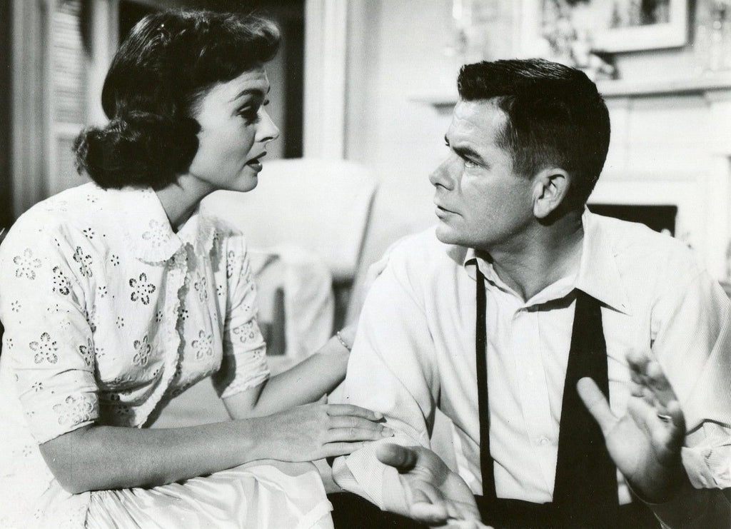 Glenn Ford and Donna Reed in Ransom! (1956) | www.vintoz.com
