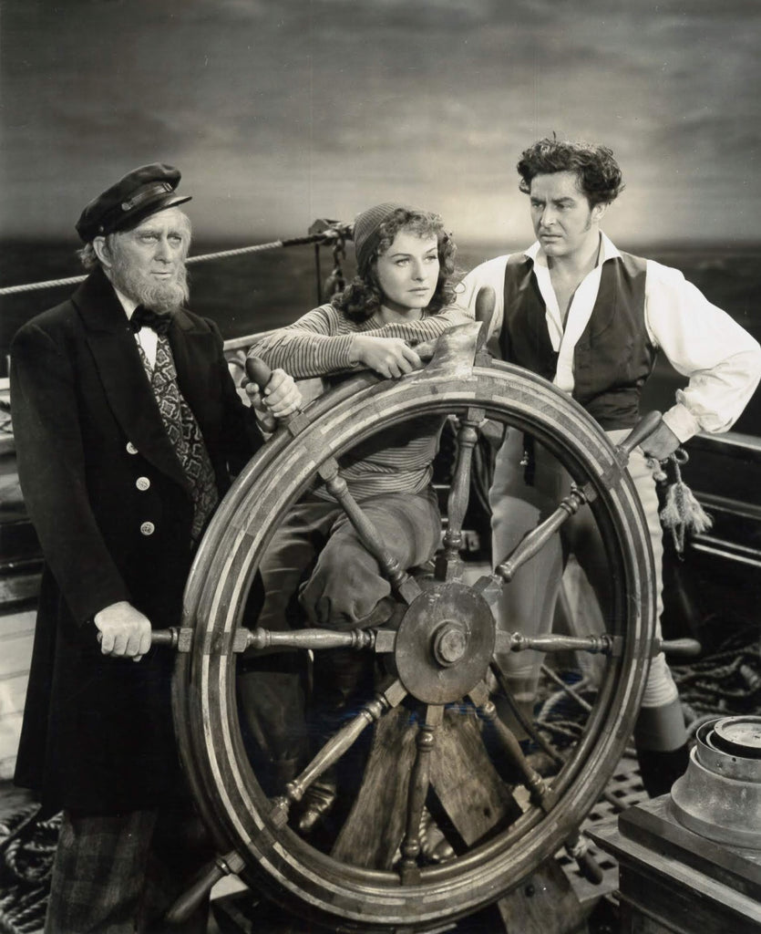 Ray Milland, Paulette Goddard, and Lynne Overman in Reap the Wild Wind (1942) | www.vintoz.com