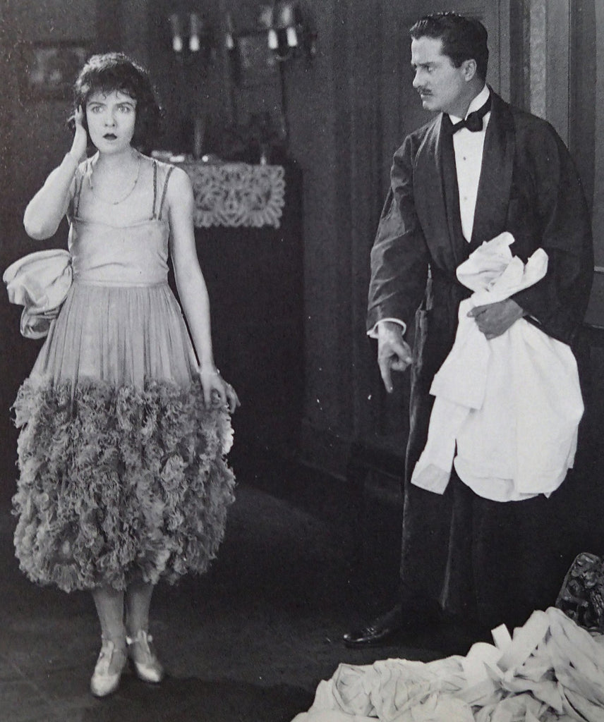 Dorothy Gish and James Rennie in Remodeling Her Husband (1920) | www.vintoz.com