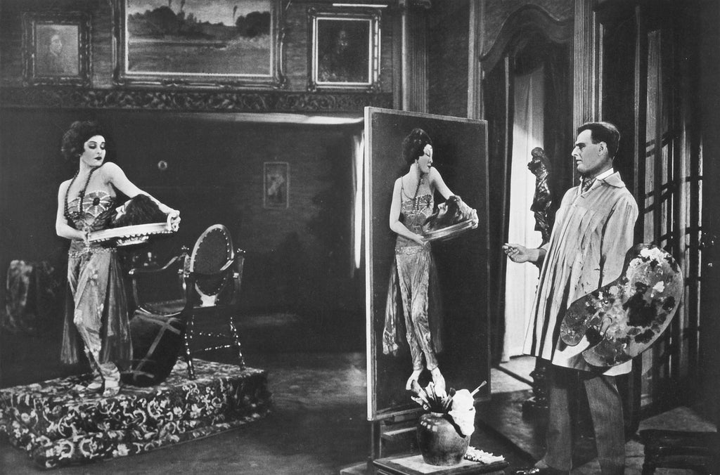 Charles Bryant and Alla Nazimova in Revelation (1918) | www.vintoz.com