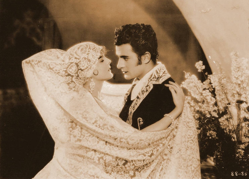 Mary Astor and Gilbert Roland in Rose of the Golden West (1927) | www.vintoz.com