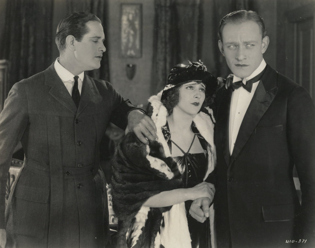 Leatrice Joy, Jack Mower and Conrad Nagel in Saturday Night (1922) | www.vintoz.com