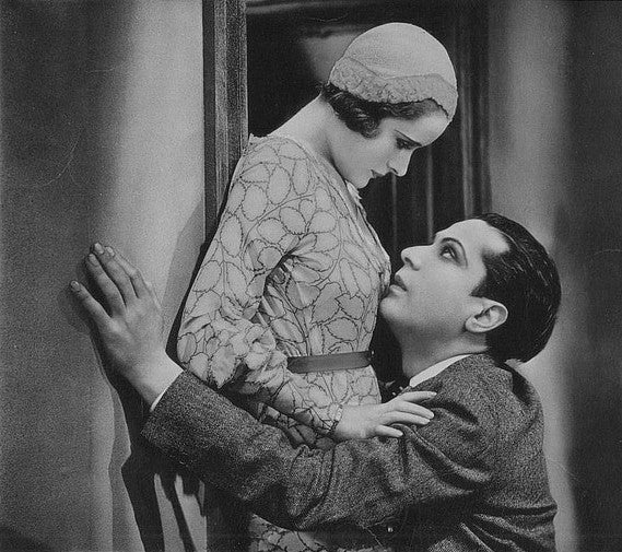 Betty Lawford and Georges Metaxa in Secrets of a Secretary (1931) | www.vintoz.com