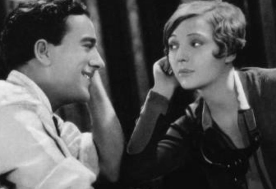 Jack Mulhall and Dorothy Mackaill in Smile, Brother, Smile (1927) | www.vintoz.com