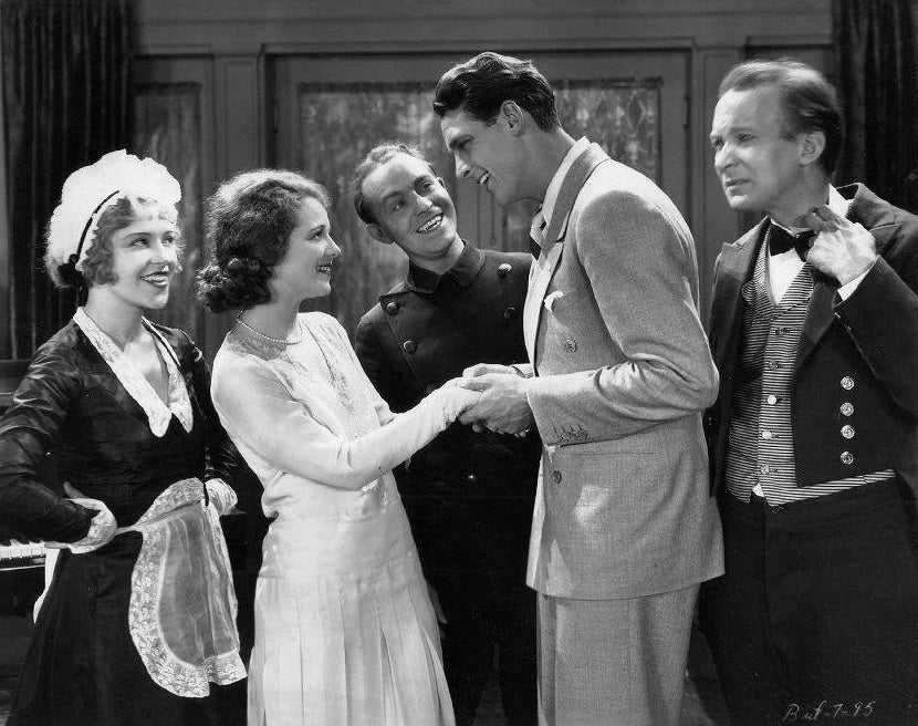 El Brendel, Charles Farrell, Peter Gawthorne, Janet Gaynor and Marjorie White in Sunny Side Up (1929) | www.vintoz.com