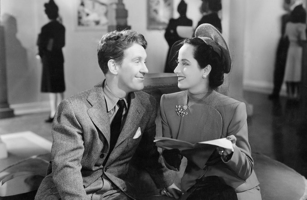 Burgess Meredith and Merle Oberon in That Uncertain Feeling (1941) | www.vintoz.com