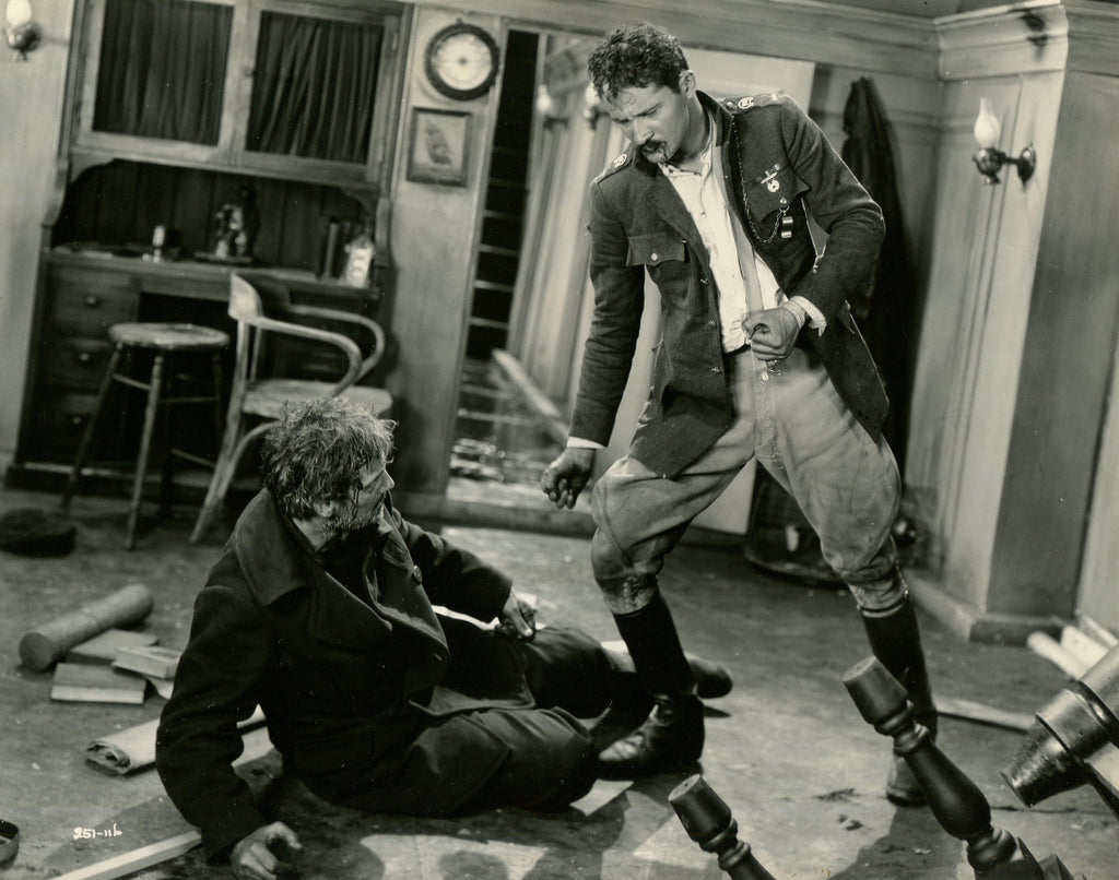 Lionel Barrymore and Norman Kerry in The Barrier (1926) | www.vintoz.com