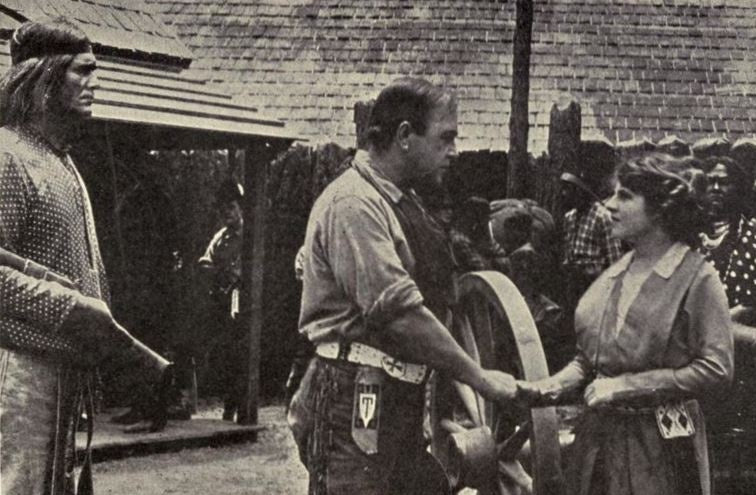 Milton Brown, Robert Edeson and Winifred Kingston in The Call of the North (1914) | www.vintoz.com