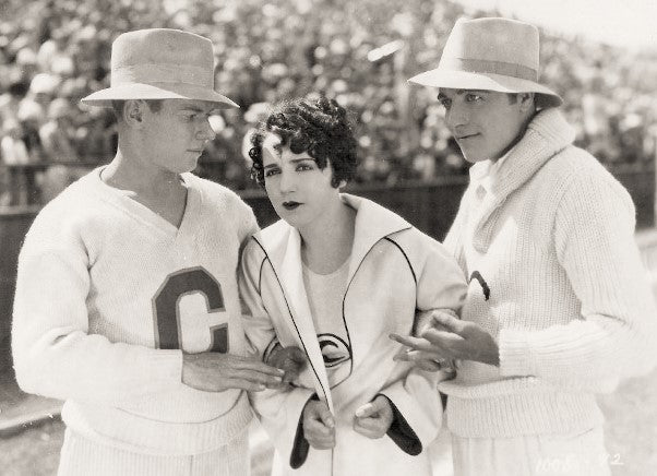 Bebe Daniels, James Hall and Charles Paddock in The Campus Flirt (1926) | www.vintoz.com