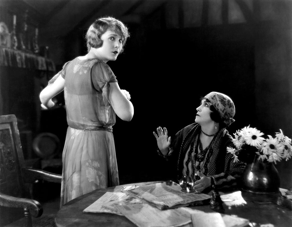 Vilma Bánky and Florence Turner in The Dark Angel (1925) | www.vintoz.com