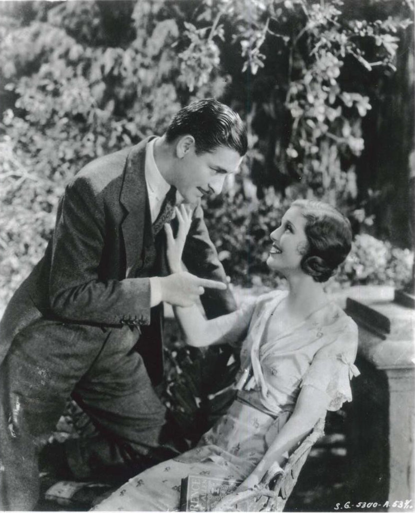 Ronald Colman and Loretta Young in The Devil to Pay! (1930) | www.vintoz.com