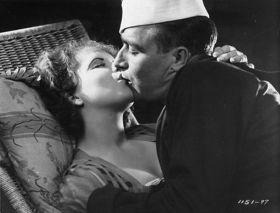Clara Bow and James Hall in The Fleet's In (1928) | www.vintoz.com