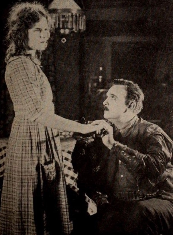Marjorie Daw and House Peters in The Great Redeemer (1920) | www.vintoz.com