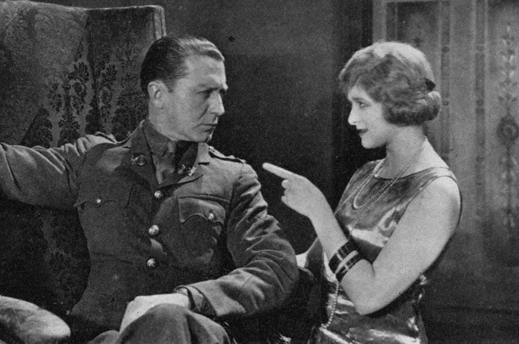 Clive Brook and Alice Joyce in The Passionate Adventure (1924) | www.vintoz.com