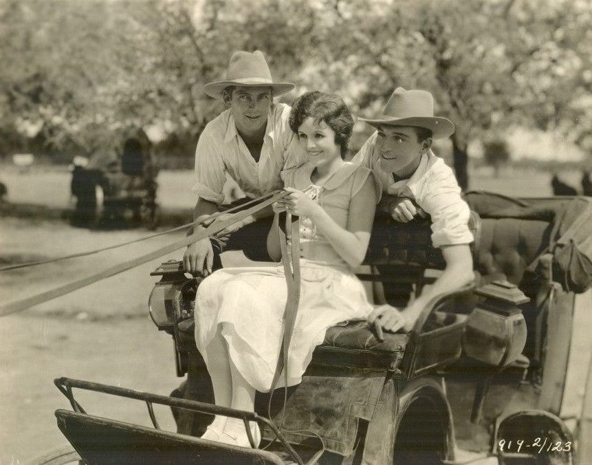 Mary Astor, Charles Farrell and Charles Emmett Mack in The Rough Riders (1927) | www.vintoz.com