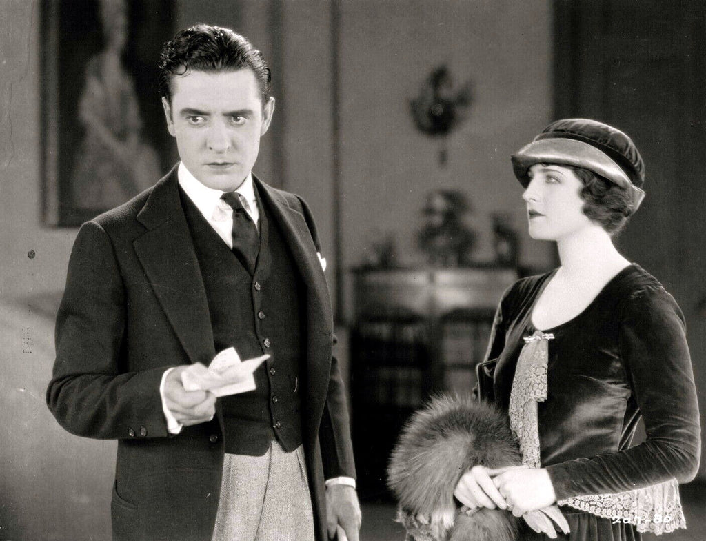 John Gilbert and Norma Shearer in The Snob (1924) | www.vintoz.com