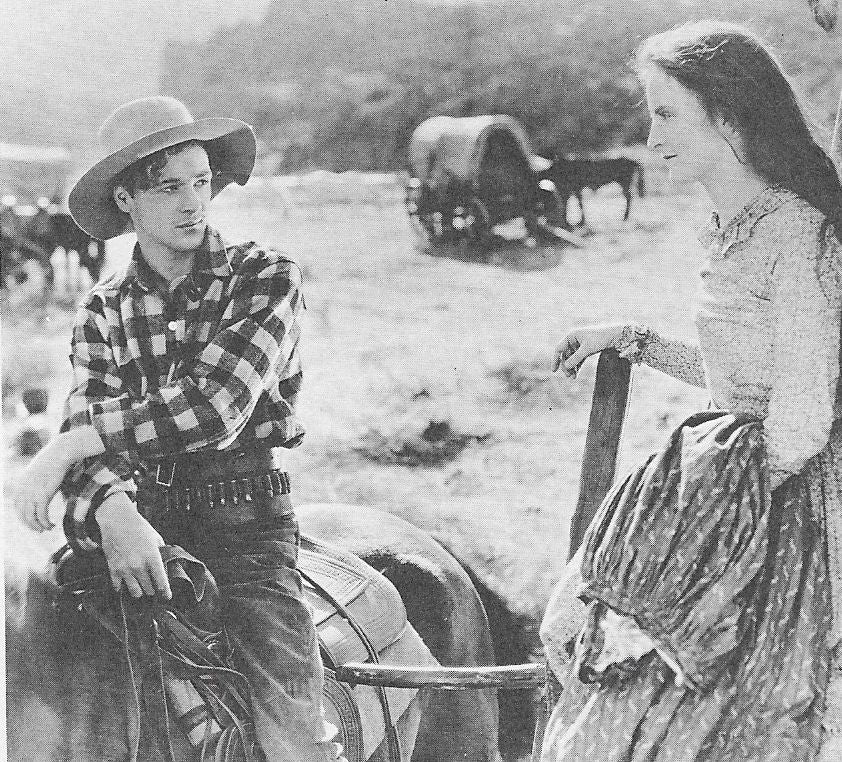 Gary Cooper and Lois Wilson in The Thundering Herd (1925) | www.vintoz.com