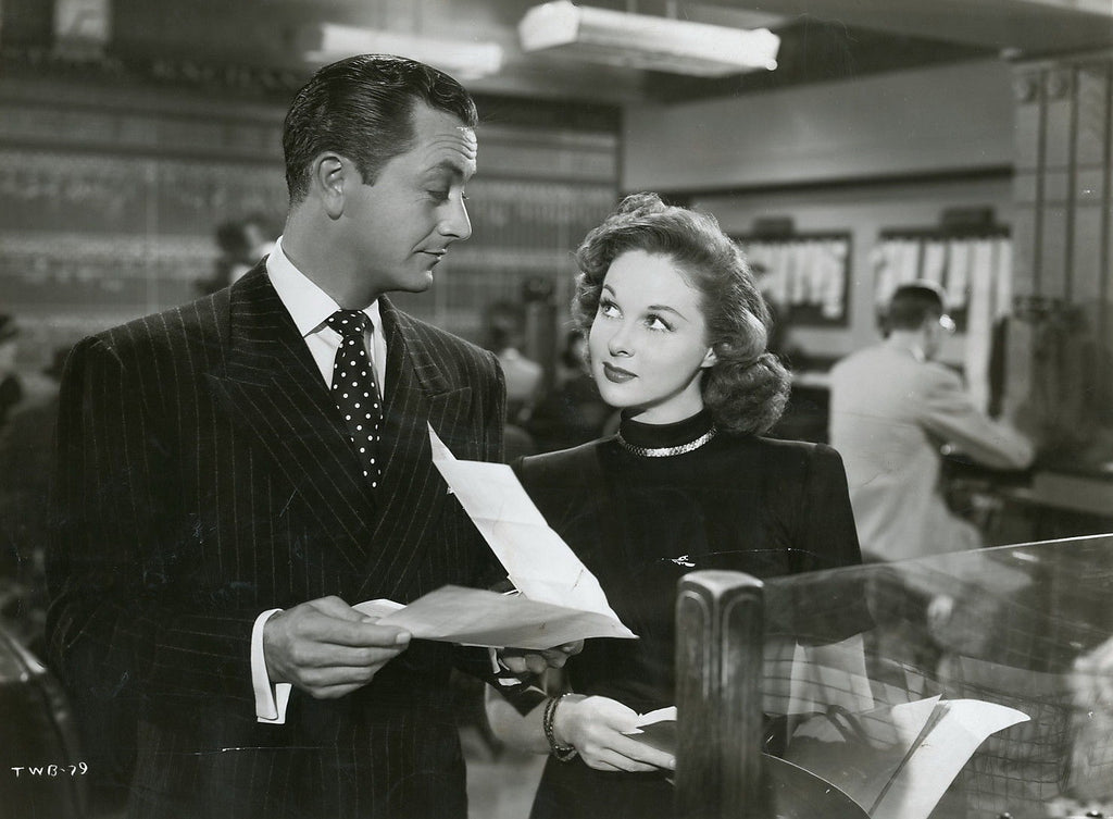 Susan Hayward and Robert Young in They Won’t Believe Me (1947) | www.vintoz.com