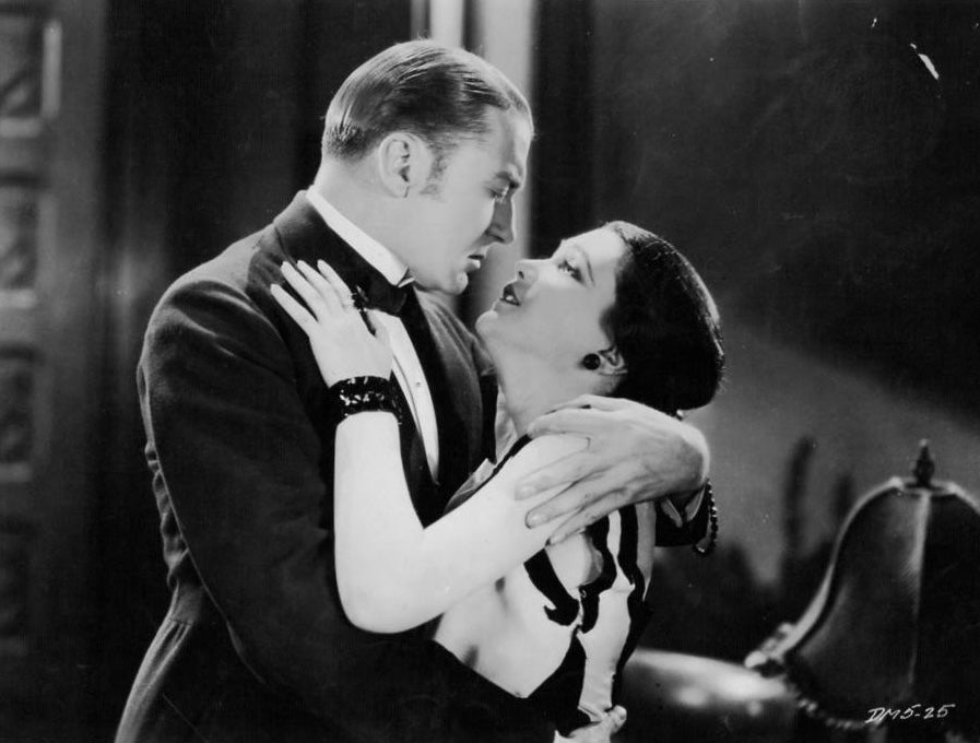 Clive Brook and Jetta Goudal in Three Faces East (1926) | www.vintoz.com