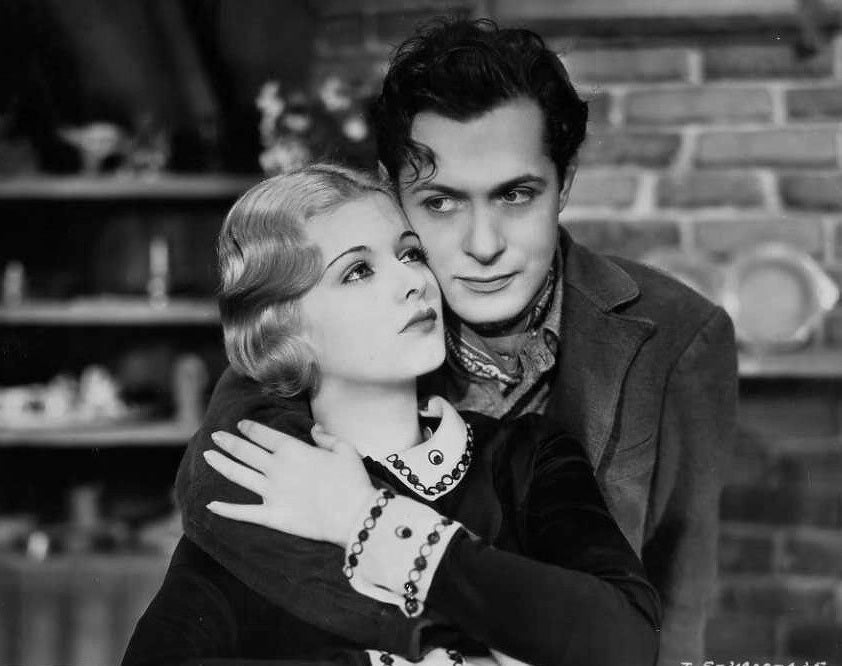 Joan Bennett and Robert Montgomery in Three Live Ghosts (1929) | www.vintoz.com