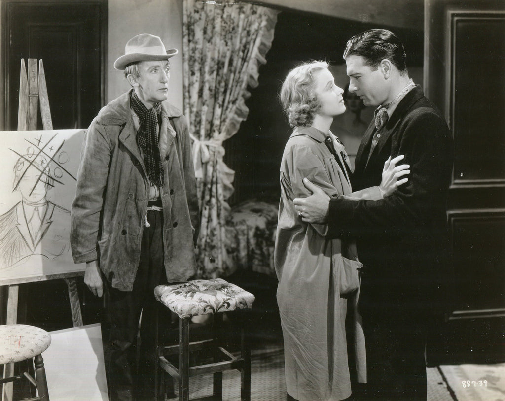 Claud Allister, Richard Arlen and Cecilia Parker in Three Live Ghosts (1936) | www.vintoz.com