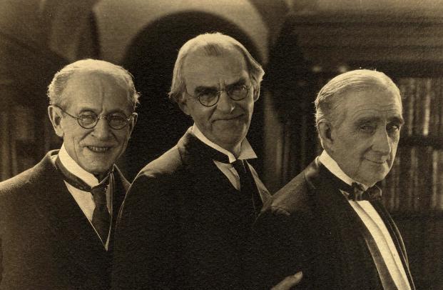 William H. Crane, Alec B. Francis and Claude Gillingwater in Three Wise Fools (1923) | www.vintoz.com