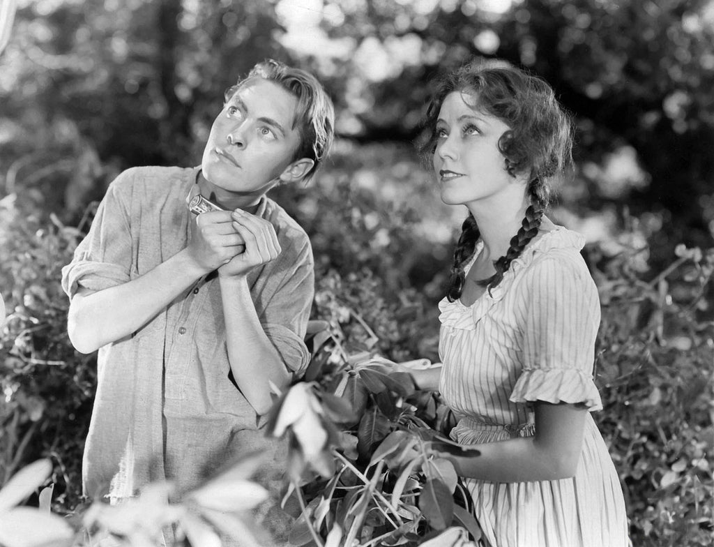 Richard Cromwell and Joan Peers in Tol'able David (1930) | www.vintoz.com