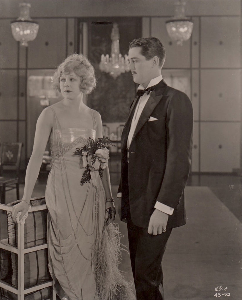 Charles Byer and Seena Owen in Unseeing Eyes (Snowblind) (1923) | www.vintoz.com