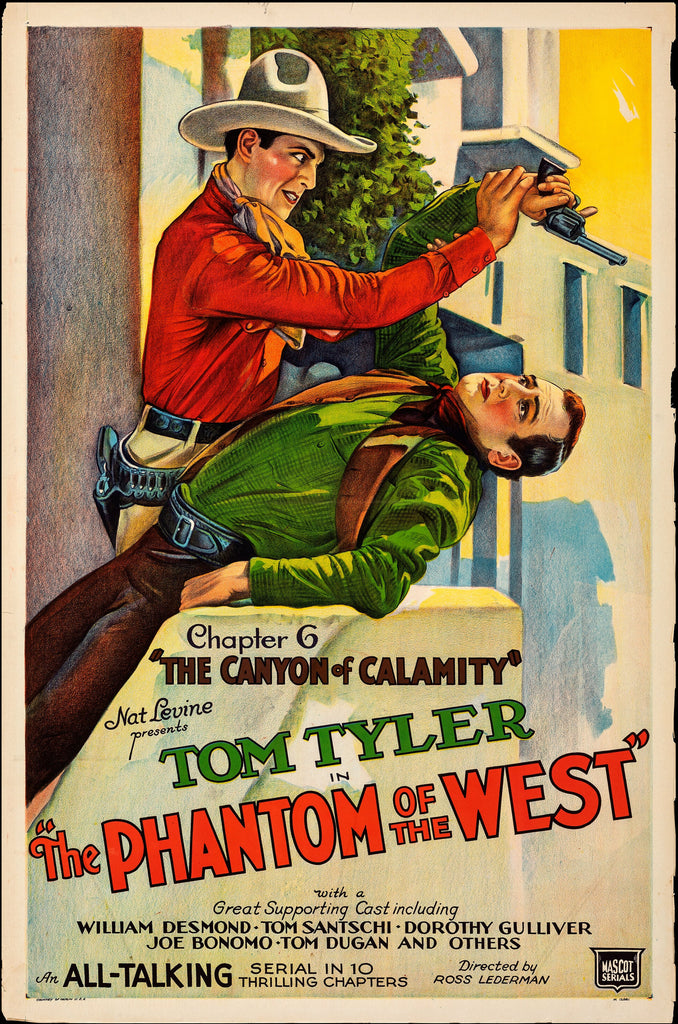 The Phantom of the West (Chapter 6: “The Canyon of Calamity”) (1931) | www.vintoz.com