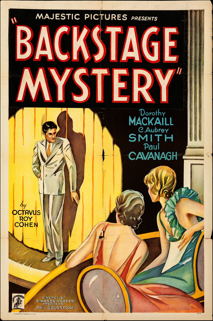 Curtain at Eight (Backstage Mystery) (1933) | www.vintoz.com