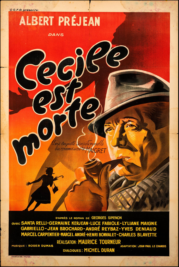 Cécile is Dead (Cécile est morte) (1944) | www.vintoz.com