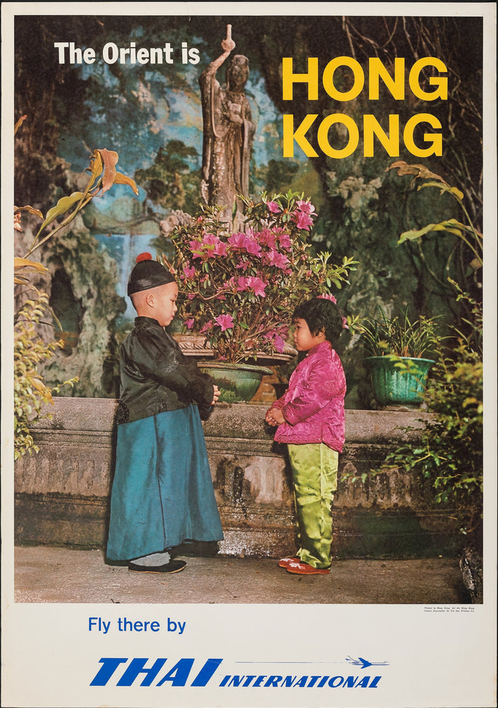 Orient is Hong Kong (1962) Original Vintage Movie Poster by Vintoz.com
