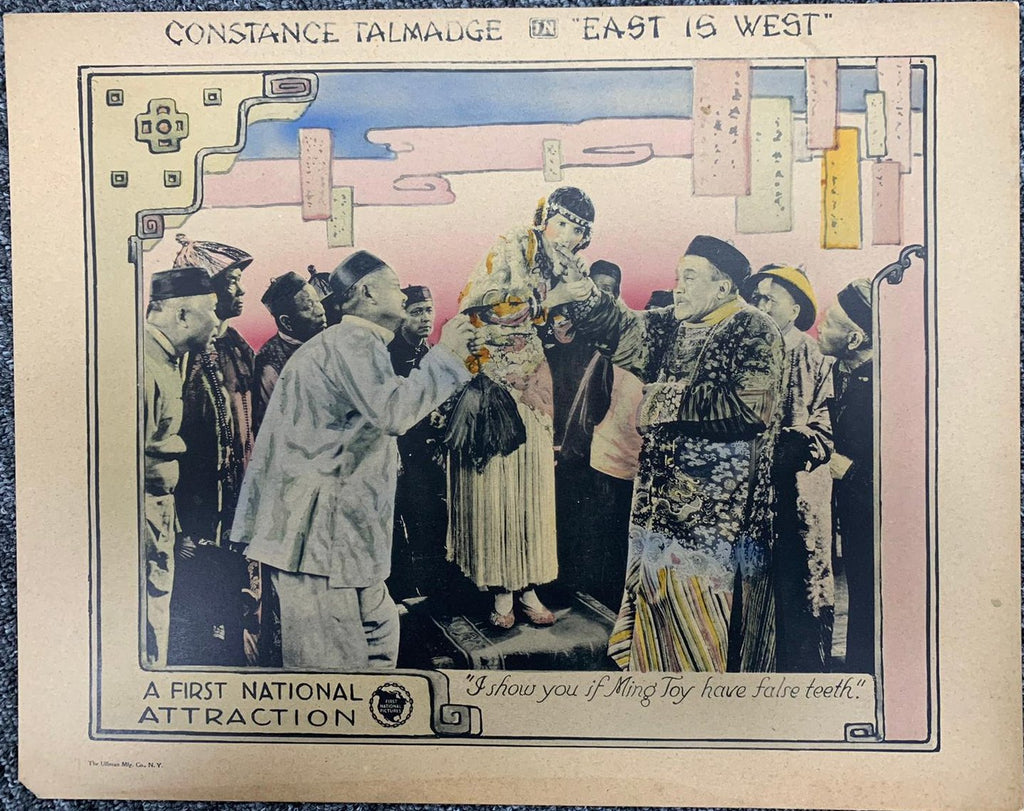 East is West (1922) Original Vintage Movie Poster by Vintoz.com