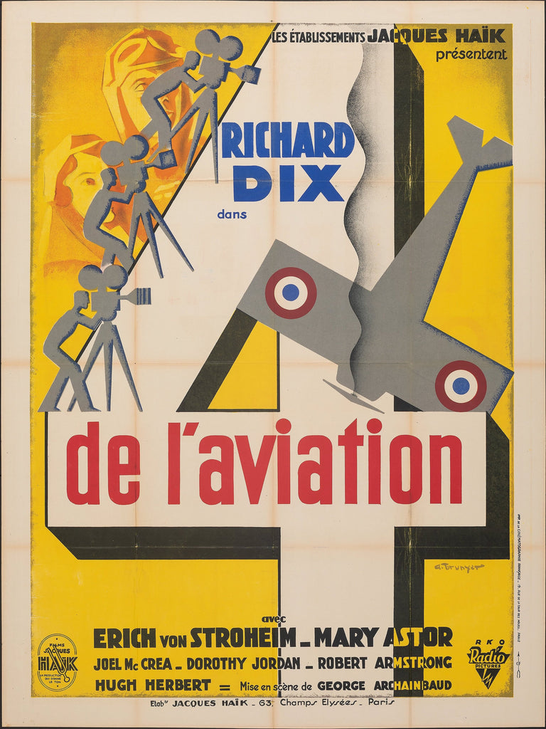 Lost Squadron (1932) Original Vintage Movie Poster by Vintoz.com