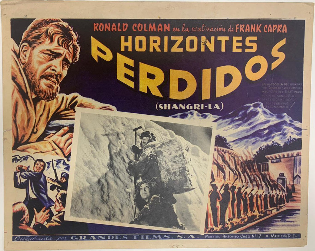 Lost Horizon   (1937) Original Vintage Movie Poster by Vintoz.com