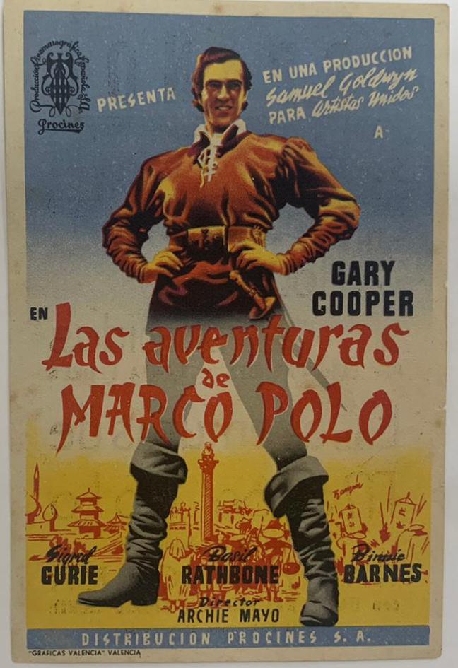 Adventures of Marco Polo (1938) Original Vintage Movie Poster by Vintoz.com