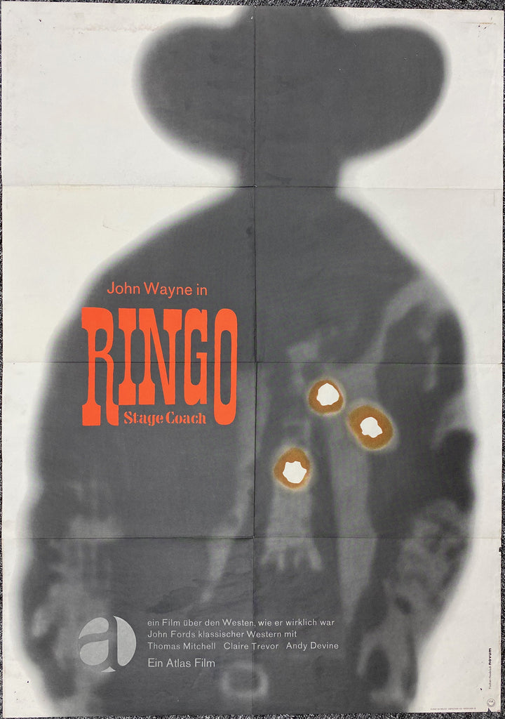 Stagecoach (1939) Original Vintage Movie Poster by Vintoz.com