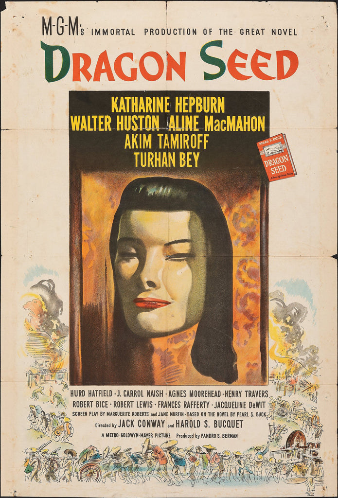 Dragon Seed (1944) Original Vintage Movie Poster by Vintoz.com