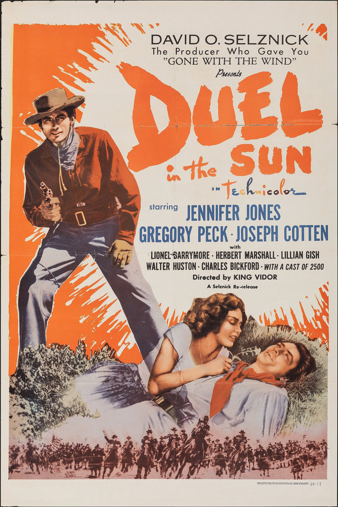 Duel in the Sun (1946) Original Vintage Movie Poster by Vintoz.com