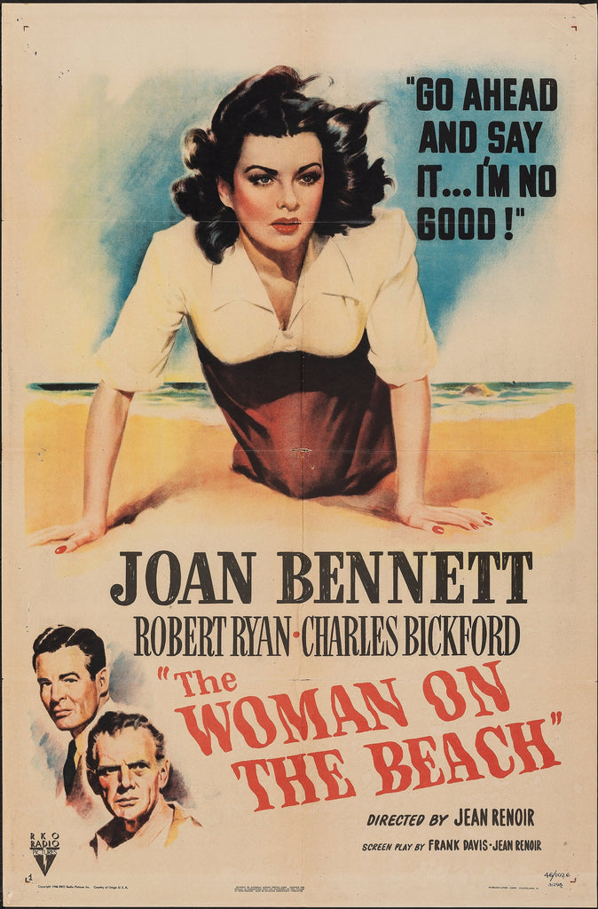 Woman on the Beach (1947) Original Vintage Movie Poster by Vintoz.com