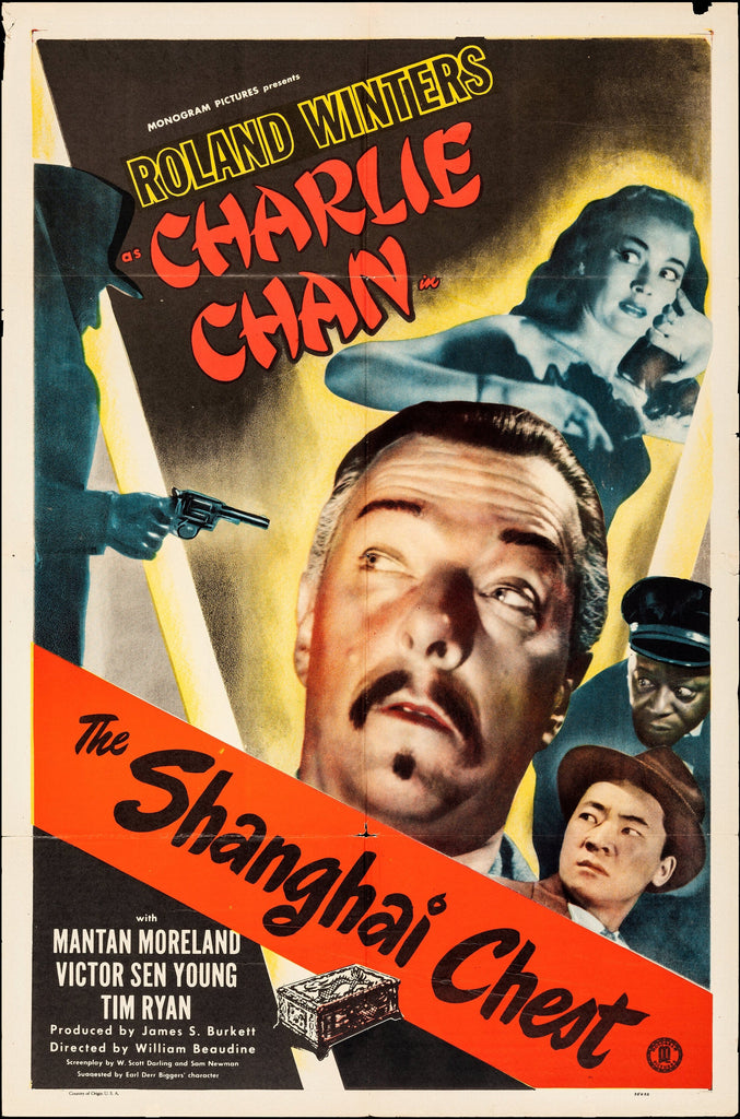 Shanghai Chest (1948) Original Vintage Movie Poster by Vintoz.com
