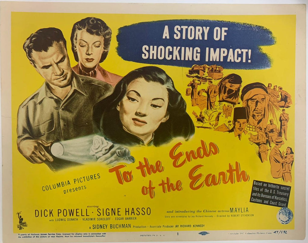 To the Ends of the World (1947) Original Vintage Movie Poster by Vintoz.com