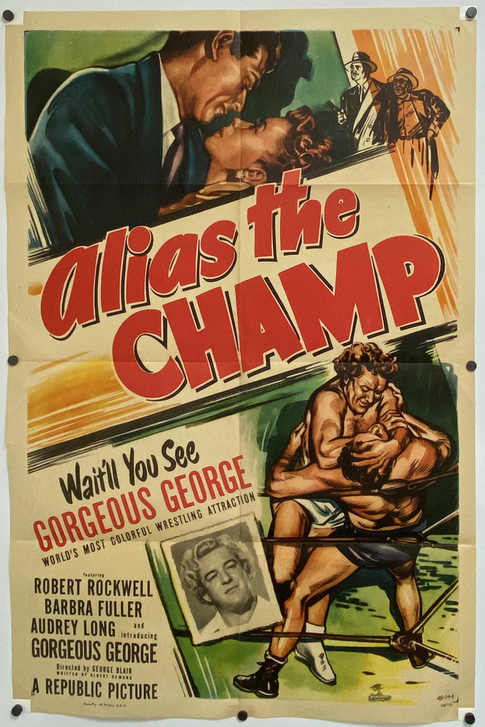 Alias the Champ (1949) Original Vintage Movie Poster by Vintoz.com